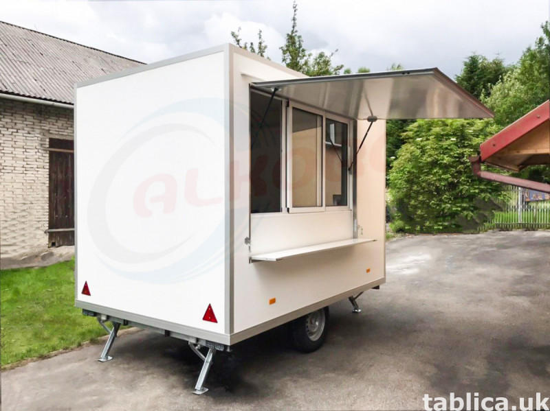 Przyczepa GASTRONOMICZNA | Food Trailer | ALKORO | 4 m 14