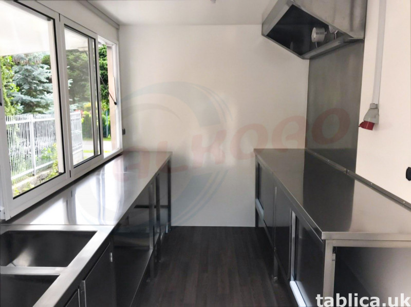 Przyczepa GASTRONOMICZNA | Food Trailer | ALKORO | 4 m 16