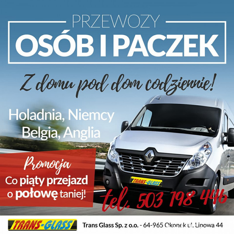 Trans Glass Przewóz Osób i Paczek 0