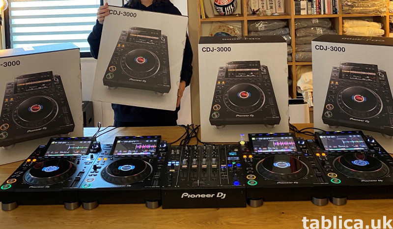 Pioneer CDJ-3000, Pioneer CDJ 2000NXS2, Pioneer DJM 900NXS2, 3