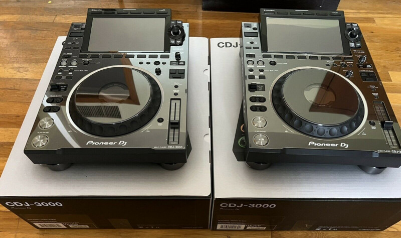Pioneer CDJ-3000, Pioneer CDJ 2000NXS2, Pioneer DJM 900NXS2, 6