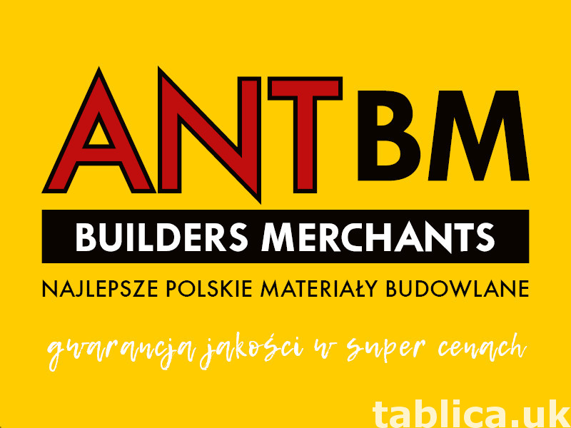 Najlepsza hurtownia materiałów budowlanych ANT BM 0
