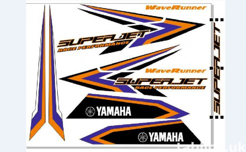 Stickers for water scooter RXP, RXT, Super Jet, VX, FZS and 7