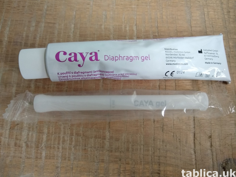 Antykoncepcja niehormonalna diafragma CAYA +żel+tester płodn 3