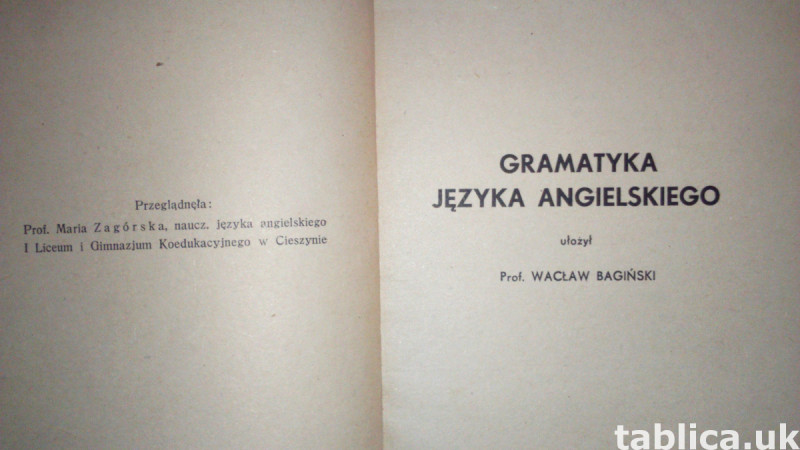 E-Book: English Grammar - Wacław Bagiński 1