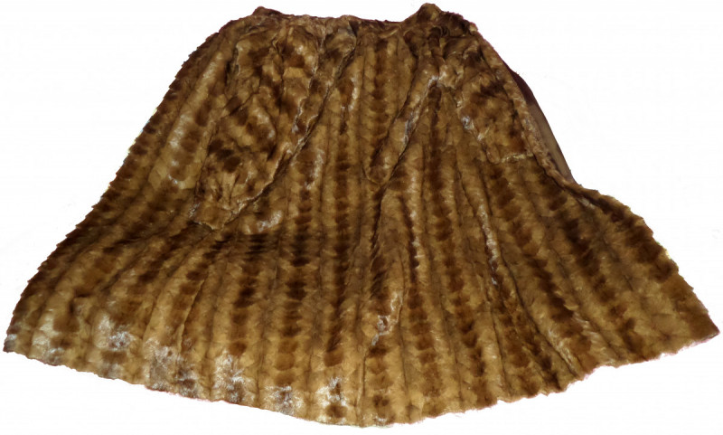 For Sale: Long Fur Coat from Mink Bellies 0