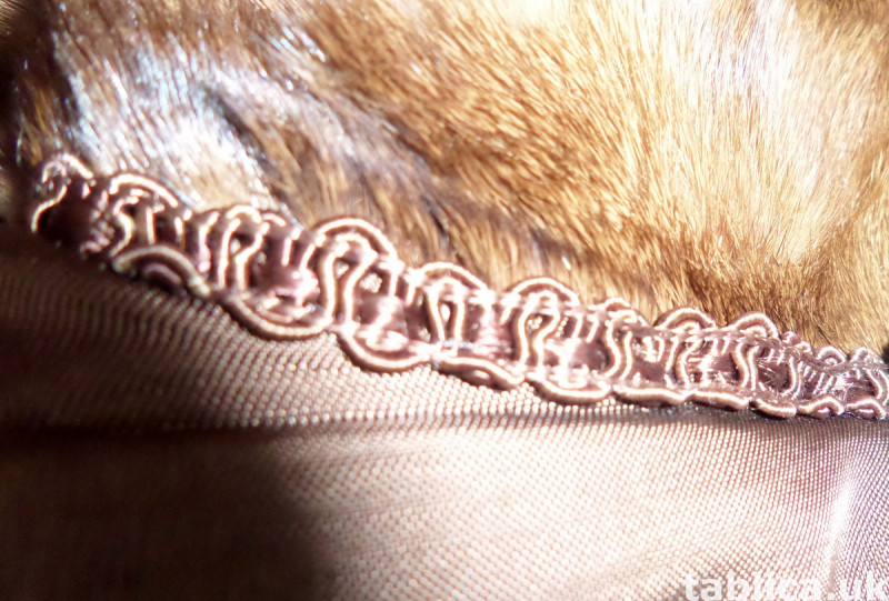 For Sale: Long Fur Coat from Mink Bellies 4