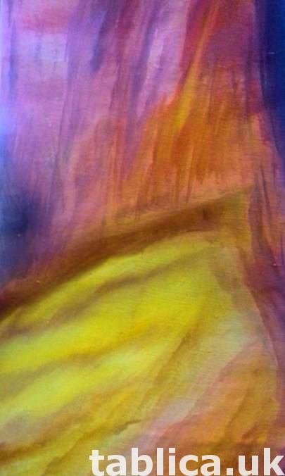 Oil Painting: Cave of Light - HandMade - Not a Photocopy !!! 3