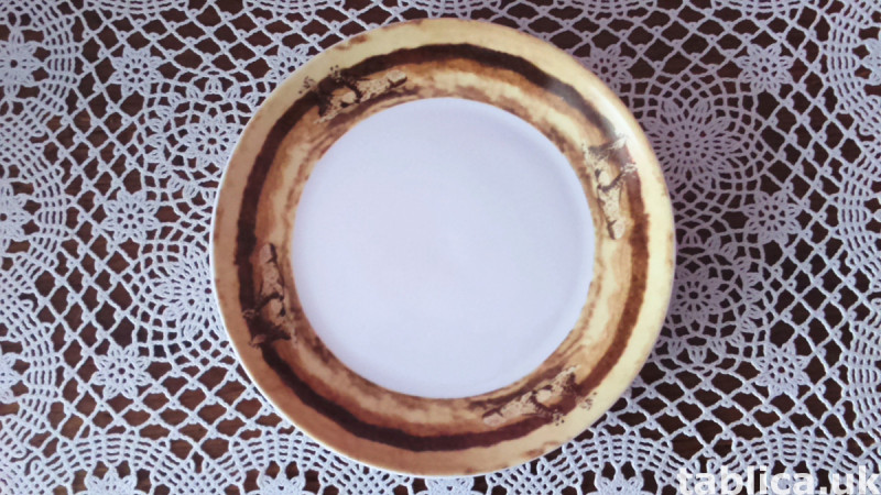 3 Original Plates: Veroni, Lubiana and FAJANS WŁOCŁAWEK 3