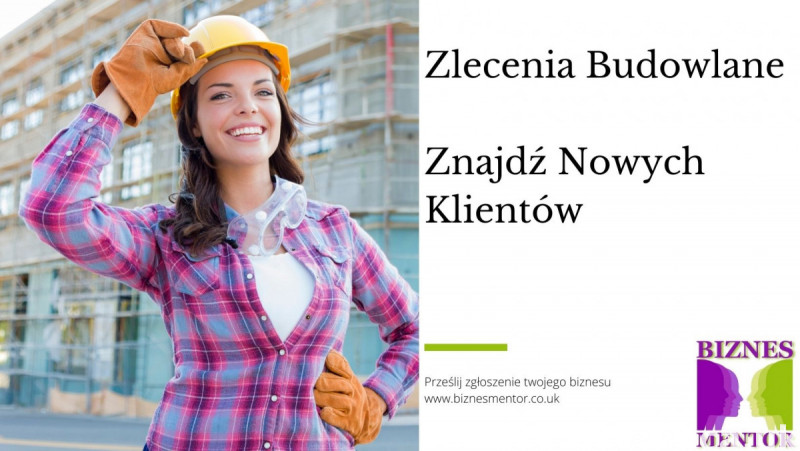 Znajdź Nowych klientów Zlecenia Budowlane w UK 1