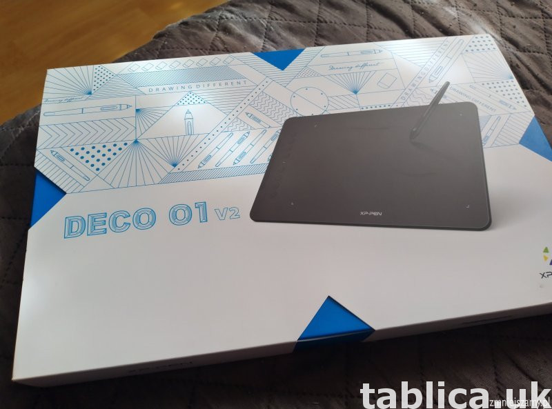 sprzedam Tablet graficzny Xp-Pen Deco 01v2 nowy nieużywany 2