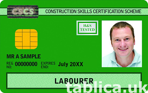 Szkolenie na CSCS CARD ( SSSTS, SMSTS, CPCS, NPORS, NVQ) po  0