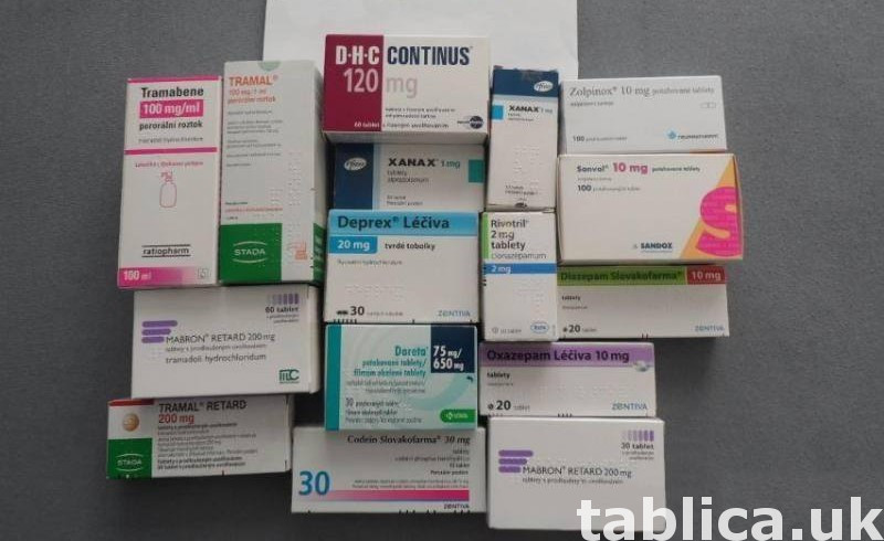 Aprazolam/Xanax 0,5 mg Zopiklon 7,5 mg Diazepam Shalina 1 2