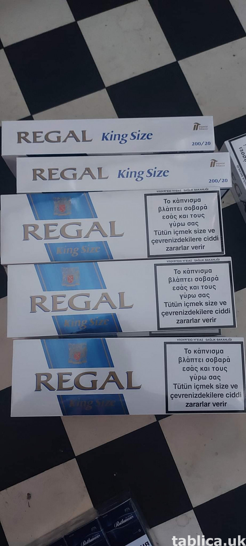 Papierosy / cigarettes 35£ 2