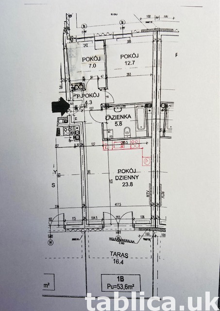 NOWE, Do zamieszkania, 3 pokoje z tarasem 17m2, sprzedam !!! 2