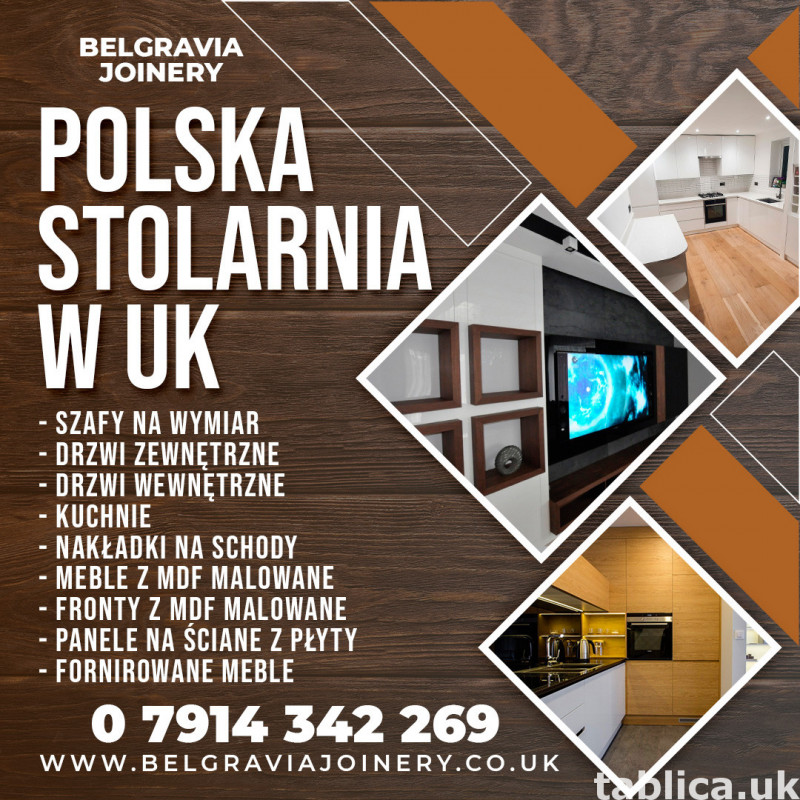 W pełni wyposażona Polska stolarnia w UK! 0