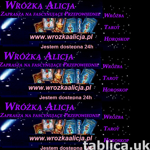 Wróżka Alicja - Wróżby online na email w 60min, Tarot 24h 0