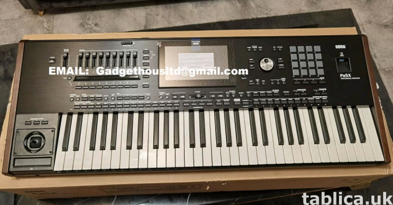 Yamaha Genos, PSR-SX900, Korg Pa5X, Korg Pa4X, Korg PA-1000 3