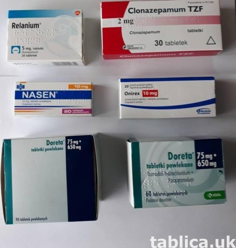 Stilnox, Neurol, Adipex, Xanax, Lexaurine, Tramal 0