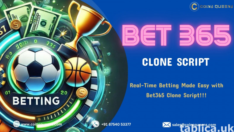 Bet365 Clone Script for Real-Time Sports Betting Solutions 0
