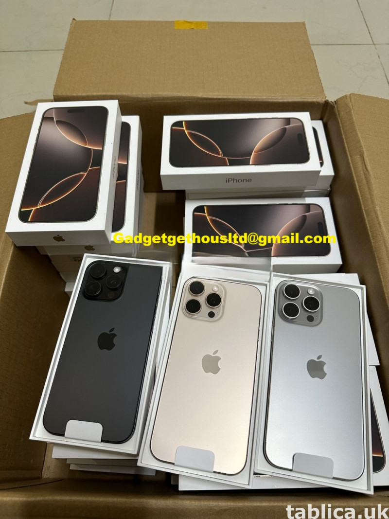 Apple iPhone 16 Pro Max, iPhone 16 Pro, iPhone 16, Sony PS5 3