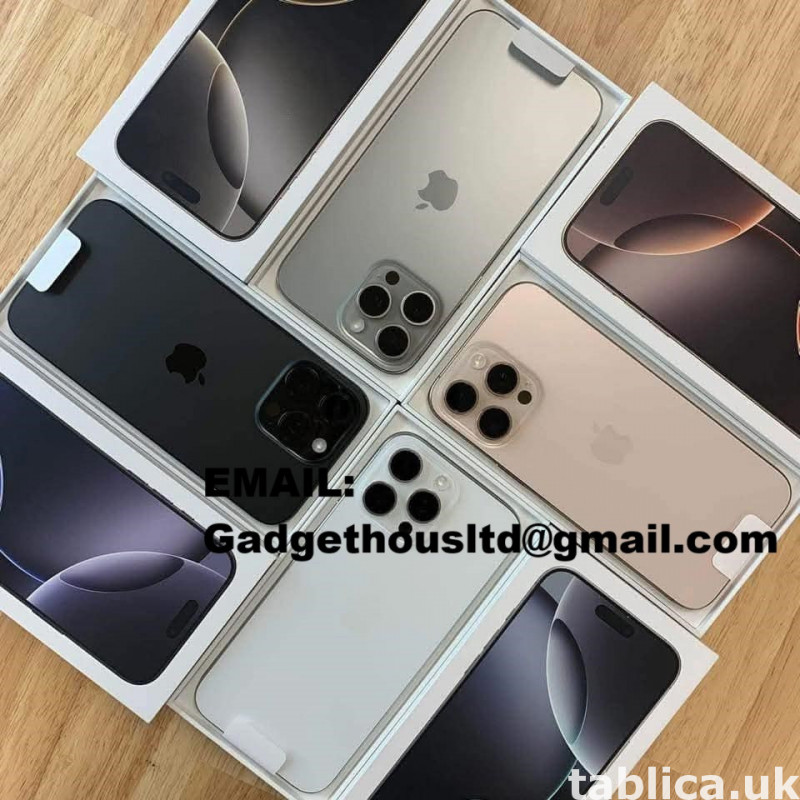 Apple iPhone 16 Pro Max, iPhone 16 Pro, iPhone 16, Sony PS5 4