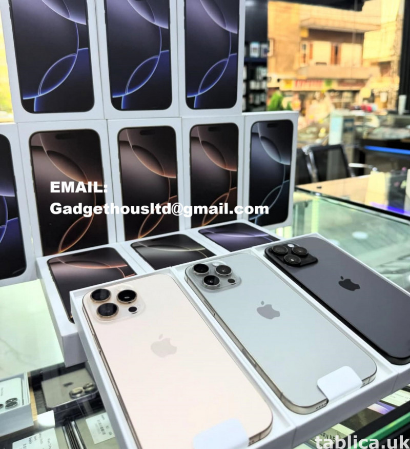 Apple iPhone 16 Pro Max, iPhone 16 Pro, iPhone 16, Sony PS5 5