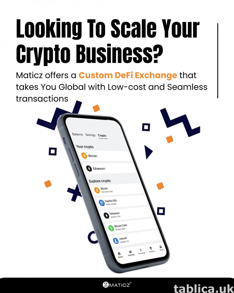 Scale Your Business with DeFi Exchange Development from Mati 0