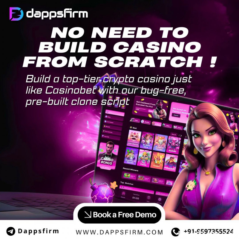 Launch Your Own Crypto Casino with CasinoBet Clone Script – 0