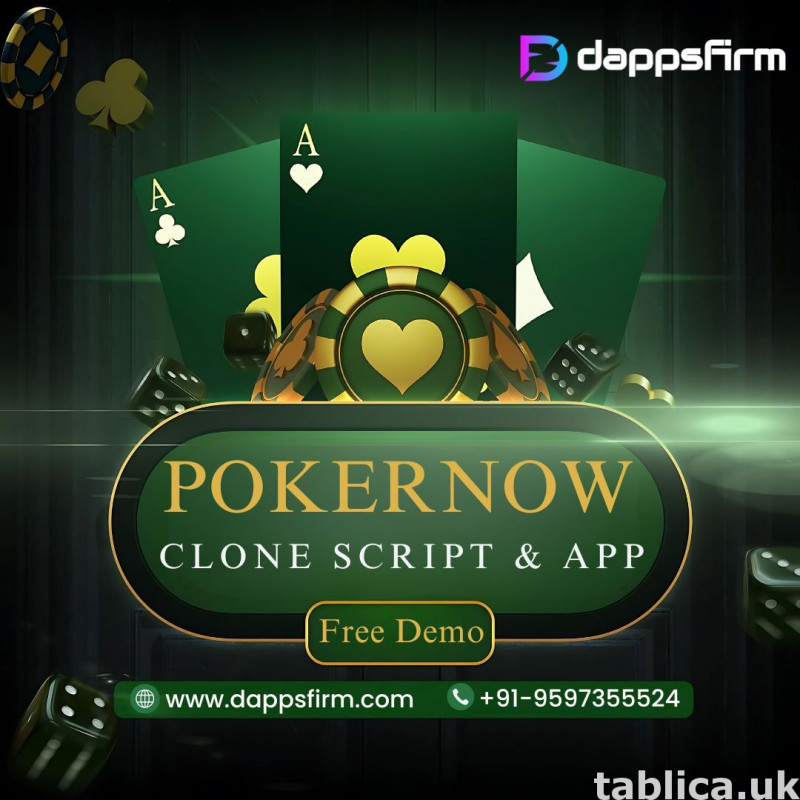 Monetize Online Poker Games Using Pokernow Clone Script 0