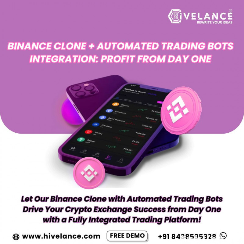 Binance Clone + Automated Trading Bots Integration: Profit f 0