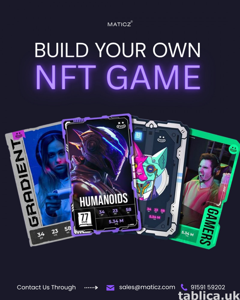 Build the Future of Gaming with Maticz’s NFT Game Developmen 0