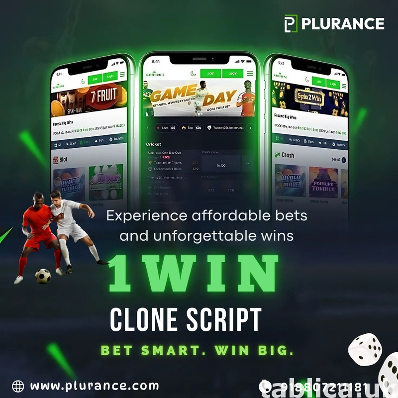 Plurance’s 1Win Clone Script - Build Your Own Profitable Bet 0