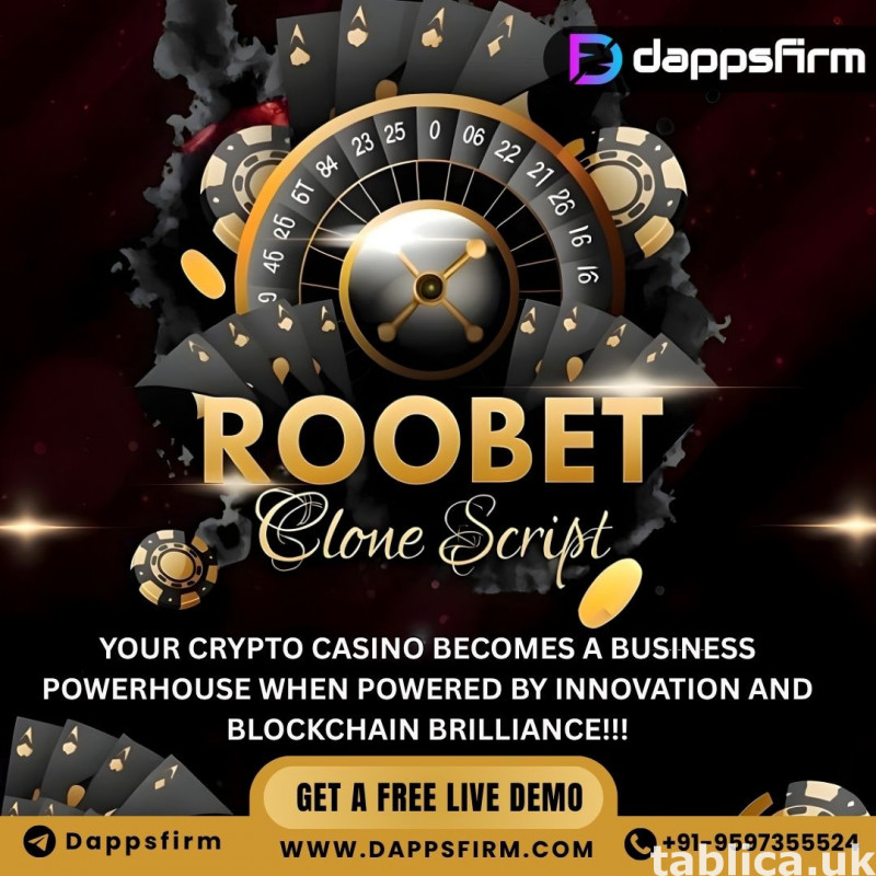 Avail Roobet Clone Script @ Affordable Cost 0
