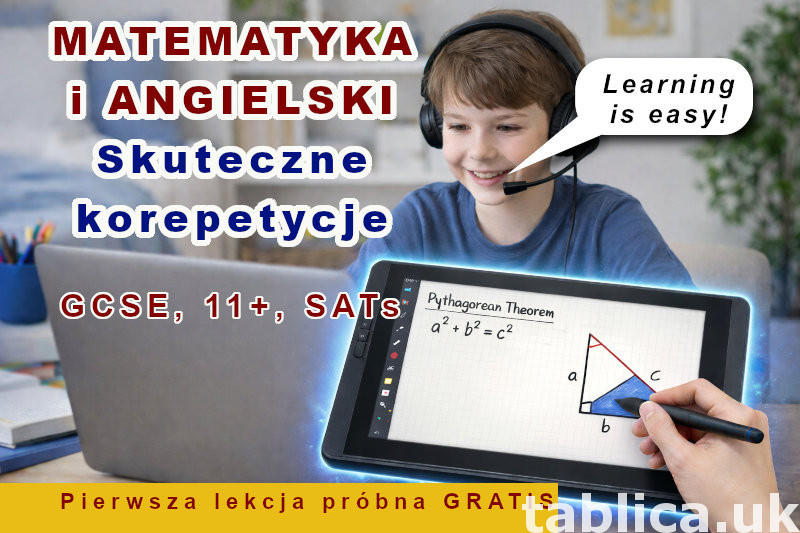 MATEMATYKA i ANGIELSKI - Wysoko wykwalifikowana nauczycielka 0