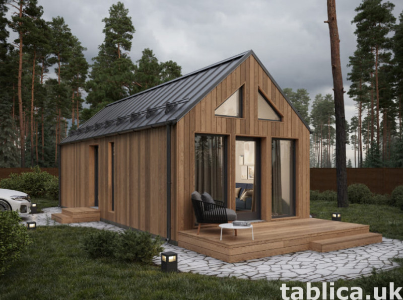 Modern Modular House 38 sqm with Terrace – Ready to Install 0