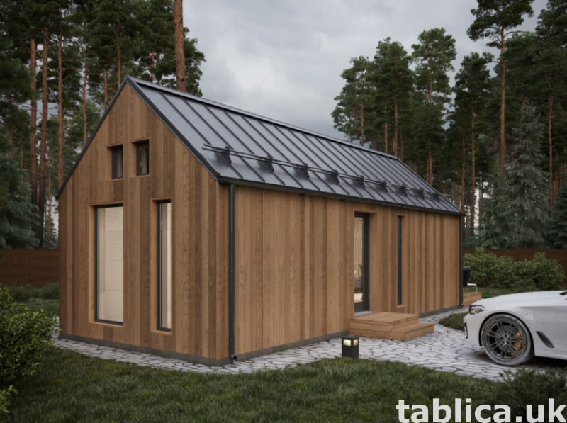 Modern Modular House 38 sqm with Terrace – Ready to Install 1