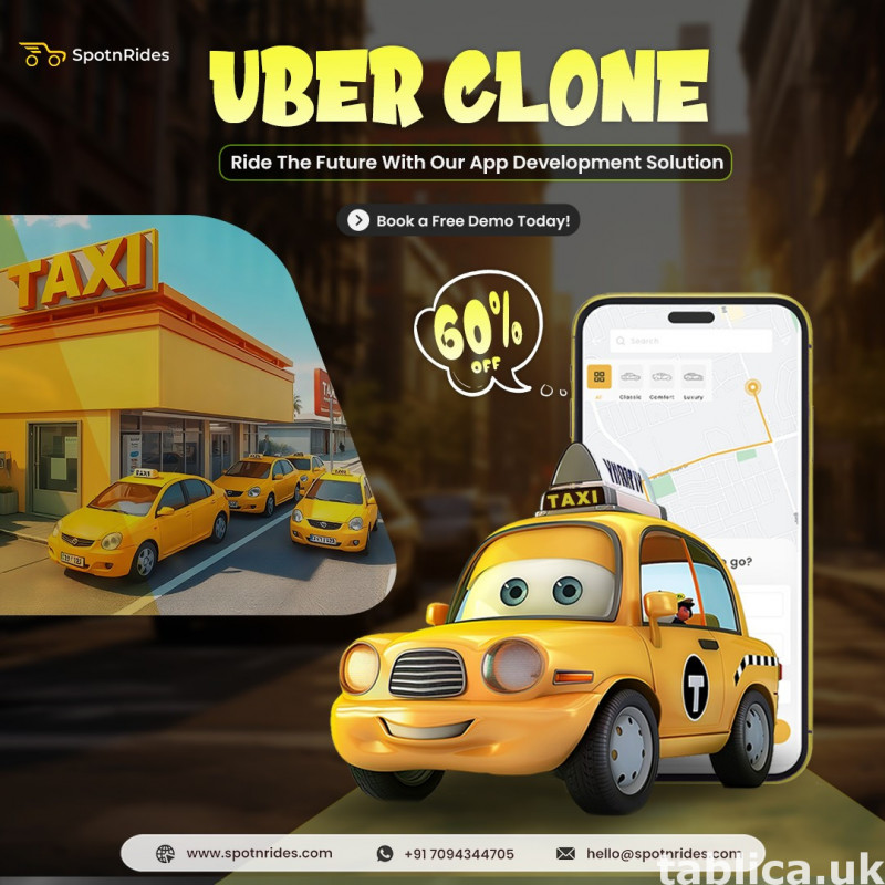 SpotnRides Uber Clone App Solution – Launch Your Taxi Busine 0