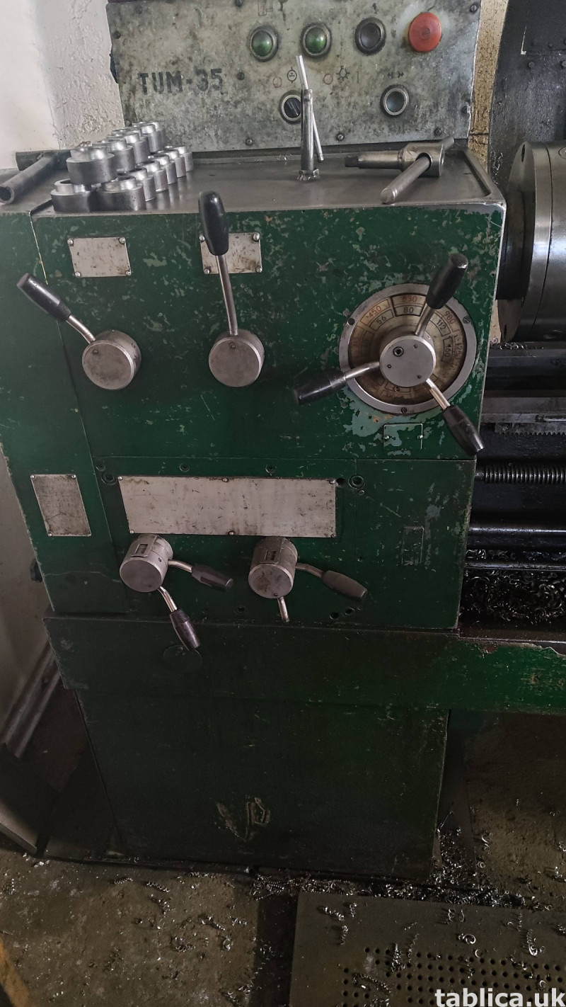 Tokarka uniwersalna TUM 35 – polska produkcja – 9 900 zł (do 3
