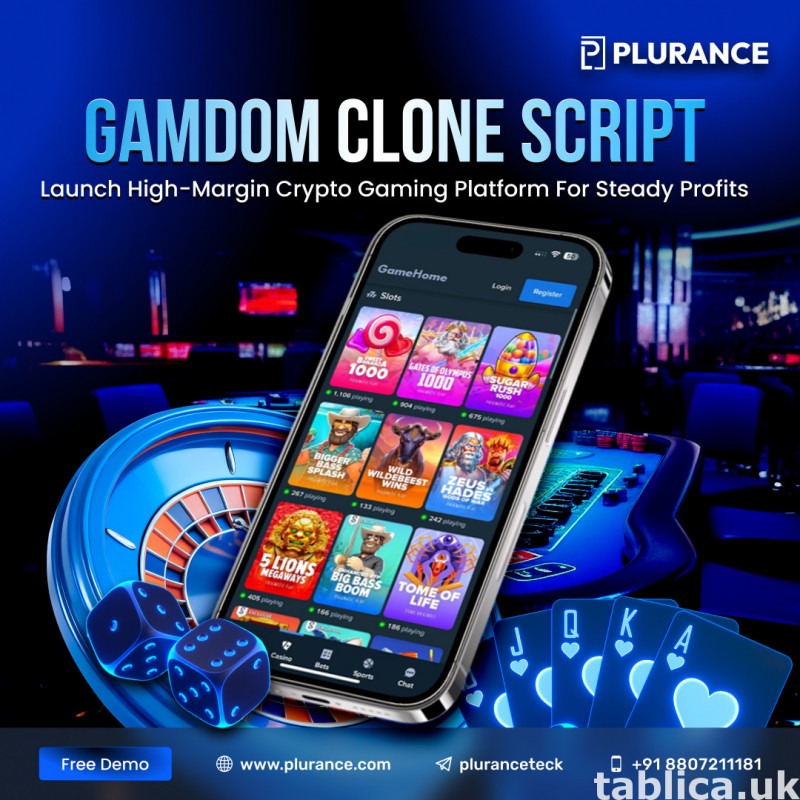 All-in-One Gamdom Clone Script for Building a Profitable  0