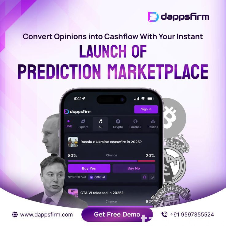 Data-Driven Prediction Market Clone Script for Profitable 0