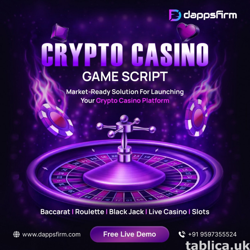 Enter the Crypto Casino Market With Crypto Casino Script 0