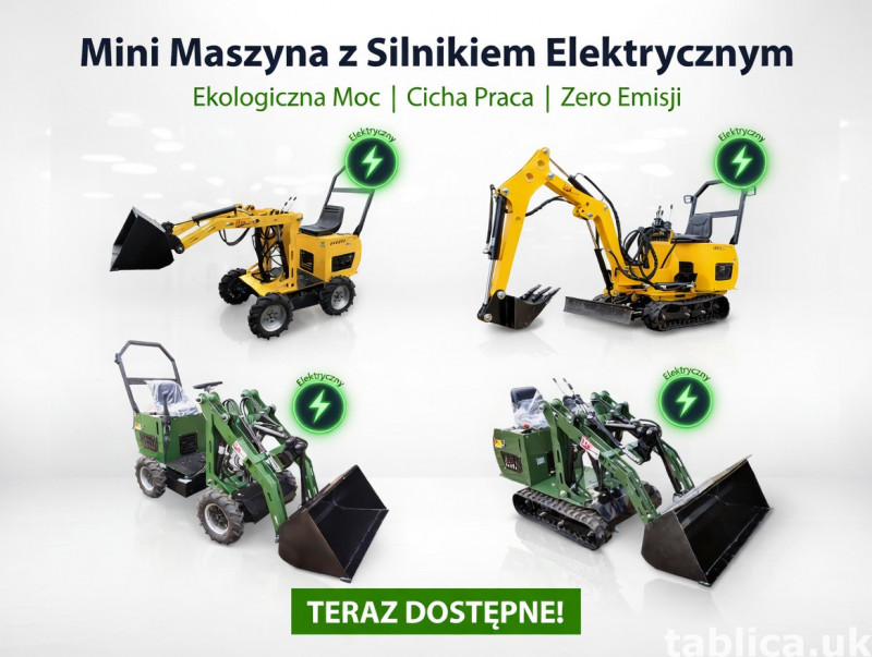 Elektryczna E Ładowarka E Koparka NOWE 2026 | Prosto od Prod 14