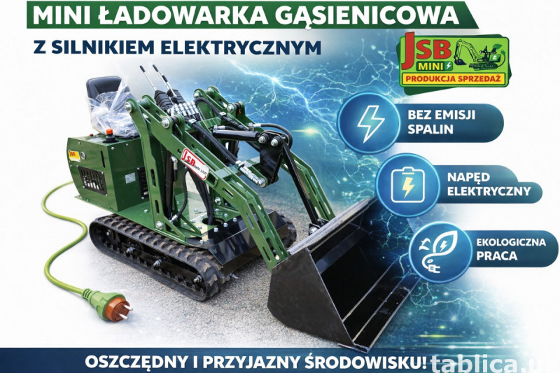Elektryczna E Ładowarka E Koparka NOWE 2026 | Prosto od Prod 9