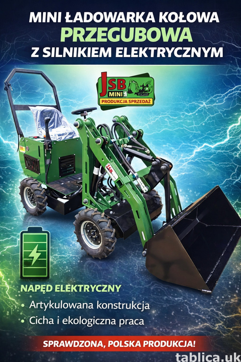 Elektryczna E Ładowarka E Koparka NOWE 2026 | Prosto od Prod 4
