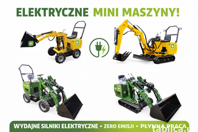 Elektryczna E Ładowarka E Koparka NOWE 2026 | Prosto od Prod 12