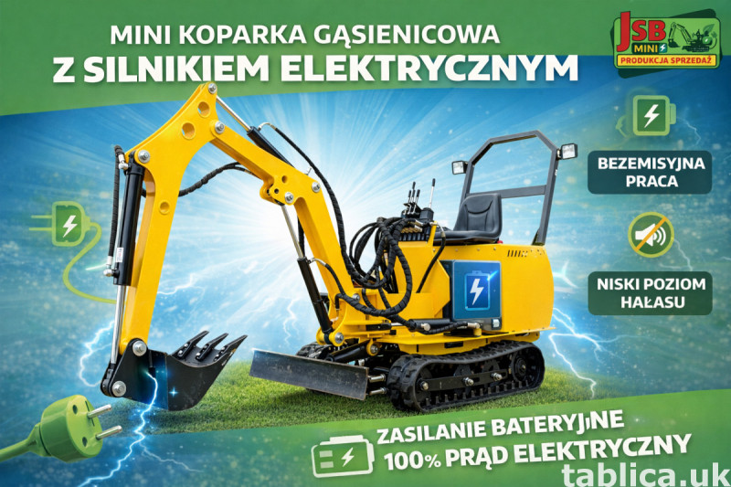 Elektryczna E Ładowarka E Koparka NOWE 2026 | Prosto od Prod 6