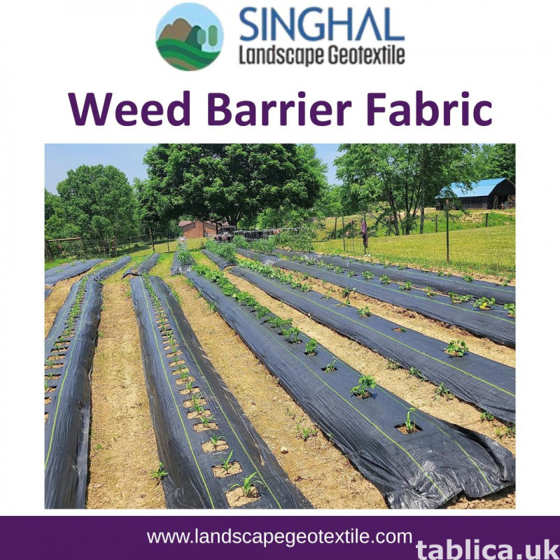 Weed Barrier Fabric Ideal for Pathways and Garden Beds 0