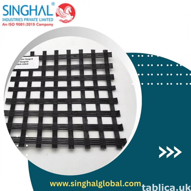 Polyester Geogrid for Long Lasting Infrastructure Support So 0