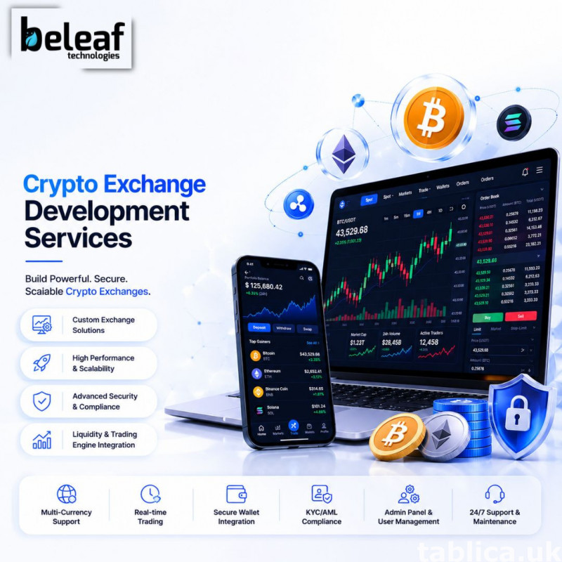 Enterprise Crypto Exchange Development for Secure 0